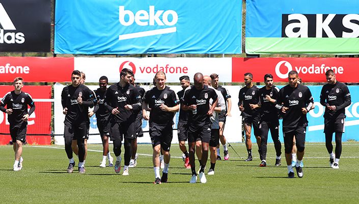 Beşiktaş’ta Göztepe mesaisi tamamlandı