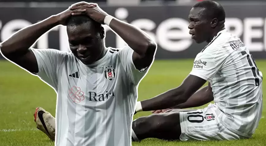 Beşiktaş’ta kadro dışı kalan Aboubakar gemileri yaktı!