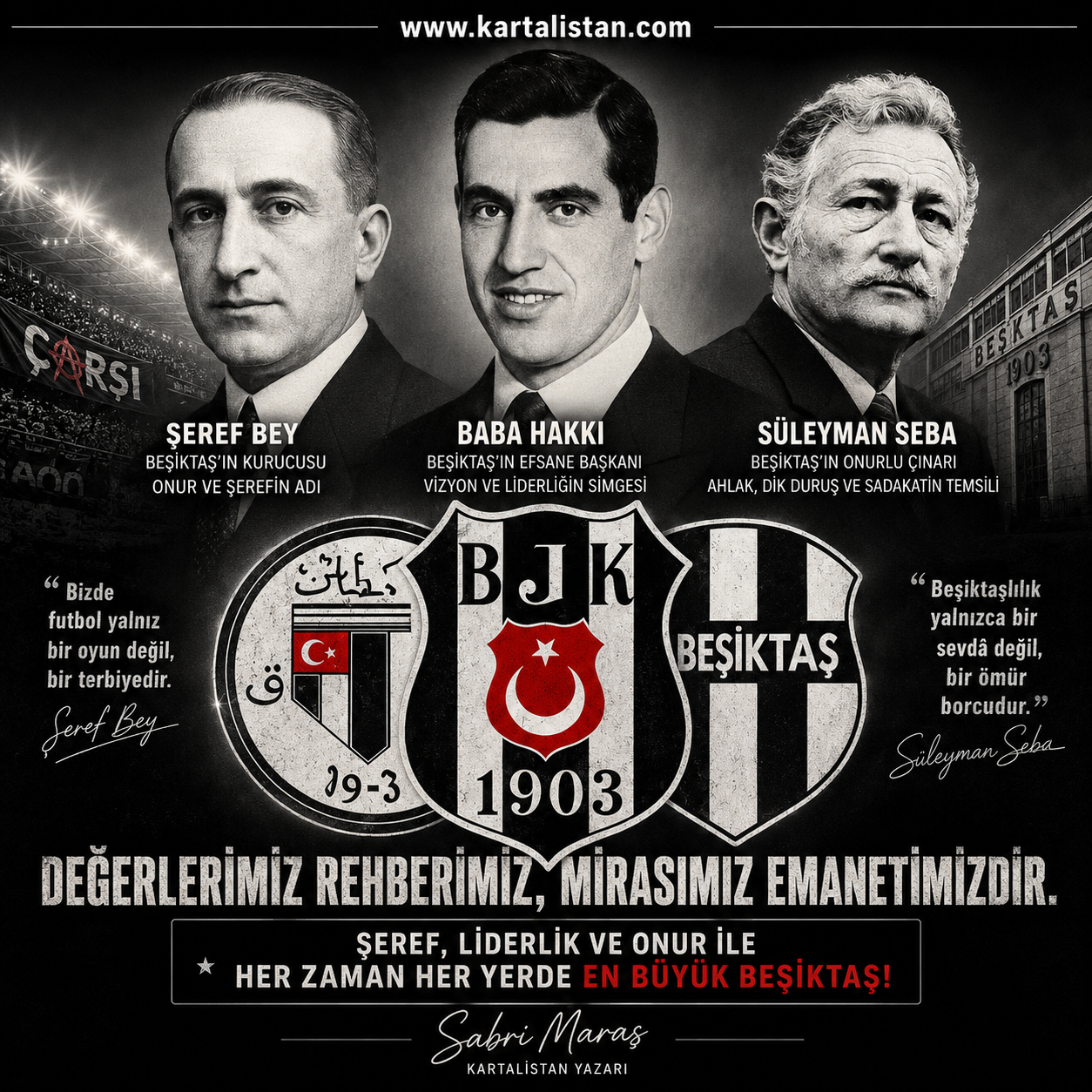 Emanetiniz Onurumuzdur