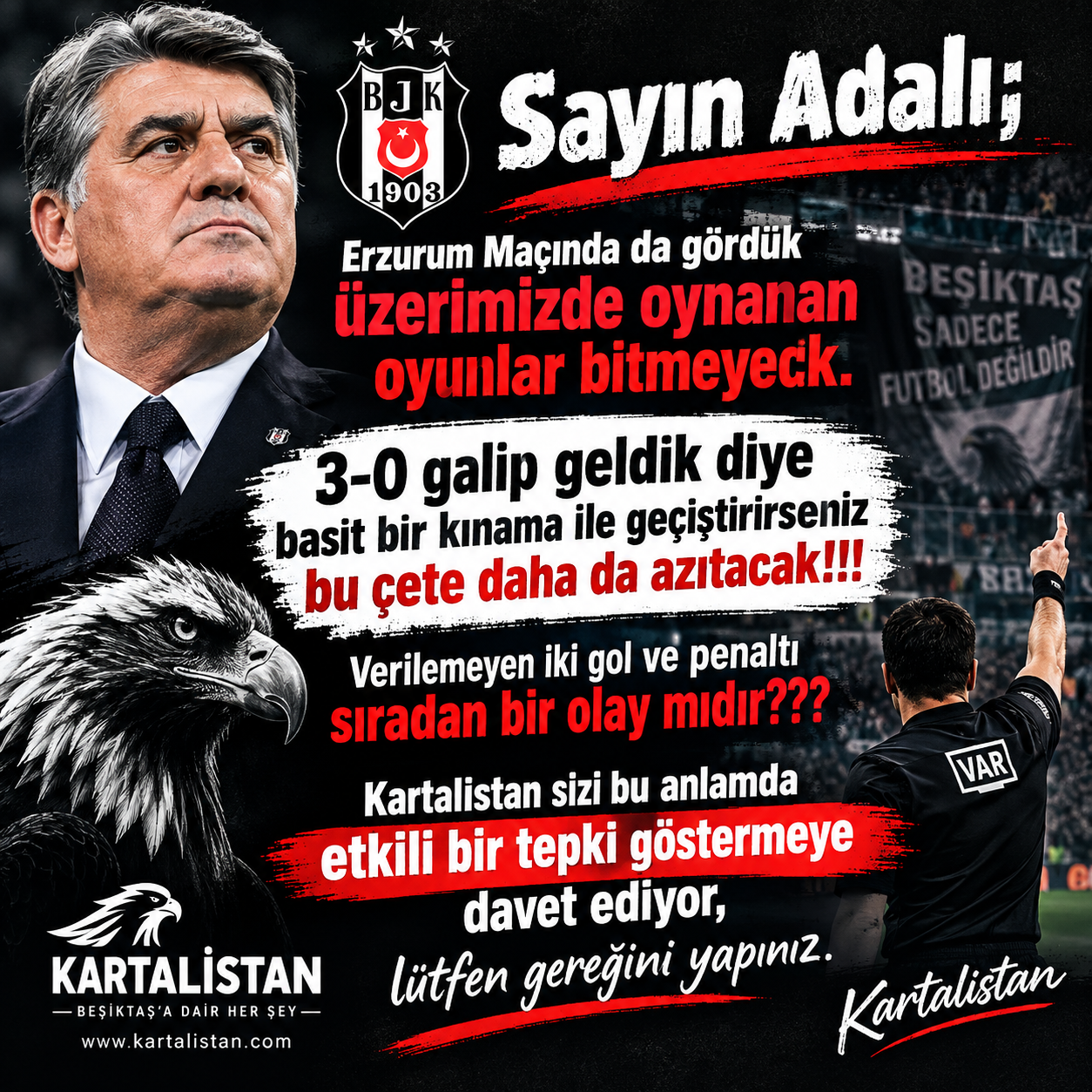 Serdal Adalı’ya uyarı