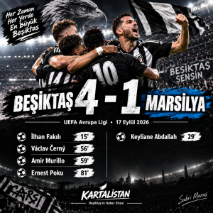 Beşiktaş ezdi geçti
